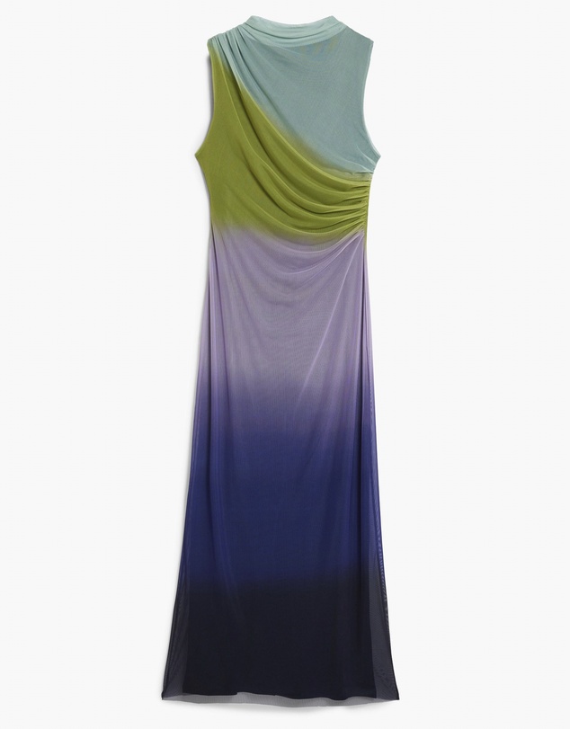 Desigual - Gradient tulle midi dress