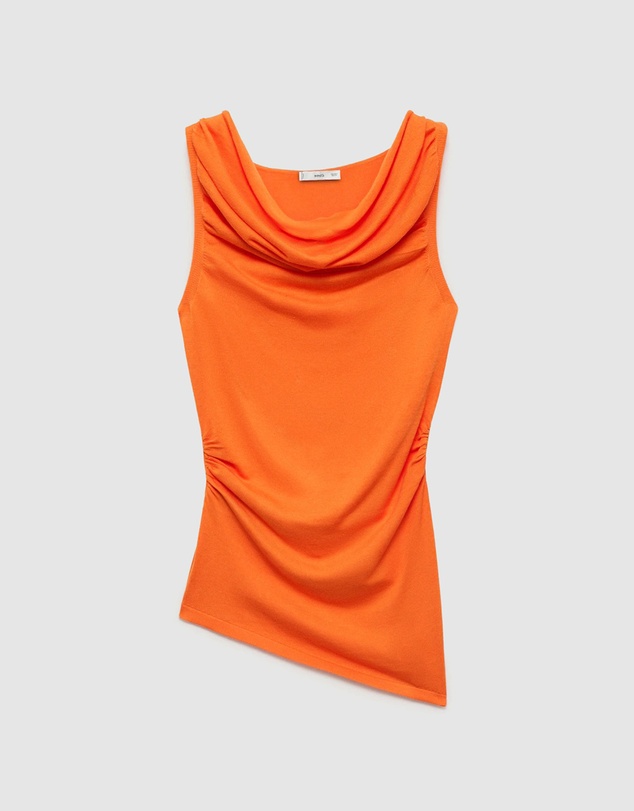 M.N.G - Draped Knit Top