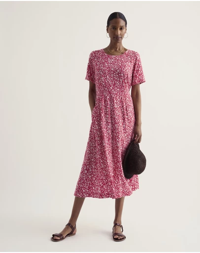 Seasalt - Tilly Short Sleeve Midi Dress