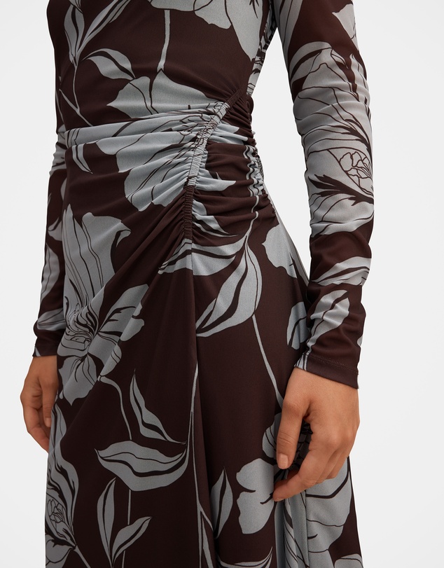Forever New - Shelley Gathered Jersey Midi Dress