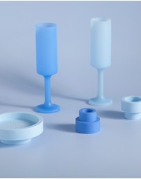 porter green - seff | silicone unbreakable champagne flutes