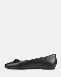 Vionic - Klara Ballet Flat - Black Leather