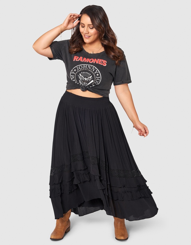 The Poetic Gypsy - Frontier Maxi Skirt