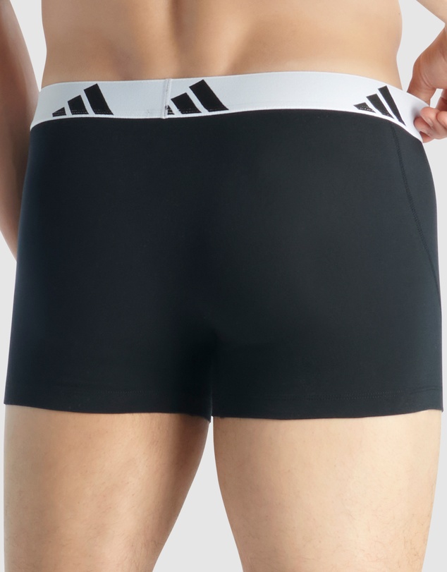 adidas Sportswear - 2 Pack Active Flex Cotton Trunk Underwear