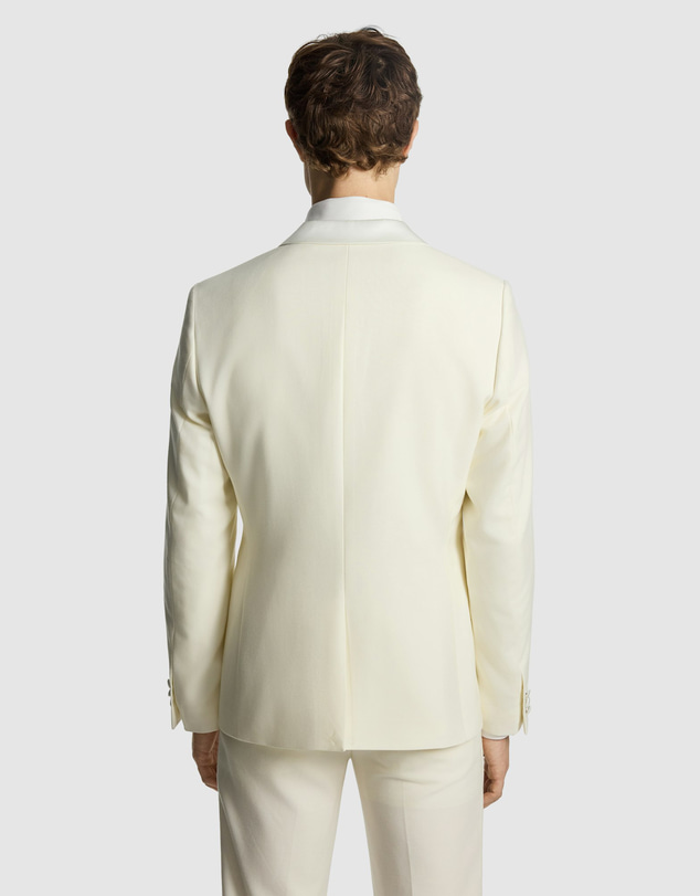 yd. - Amalfi Wool Blend Tux Blazer