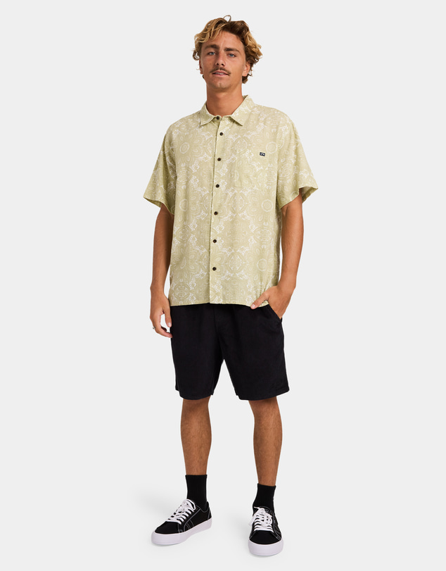Billabong - Mens Reclner Short Sleeve Shirt