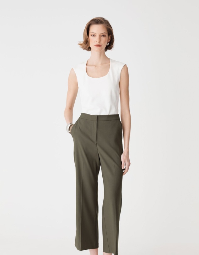 Forcast - Milan Crop Flare Pants