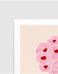 Olive et Oriel - Bouquet Of Flowers by Bea Muller Art Print