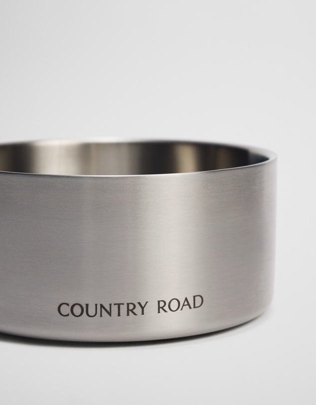 Country Road - Axel Small Metallic Pet Bowl