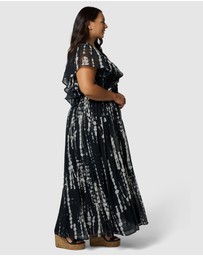 The Poetic Gypsy - Woven Stars Maxi Dress