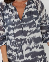ALEXANDRA - Tobias Dress Navy Blur
