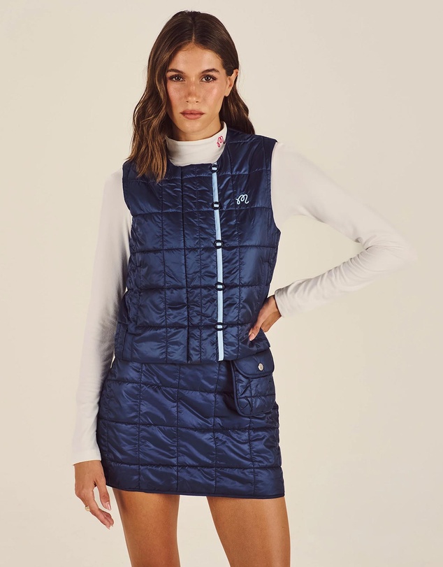 Malbon - Maya Quilted Vest