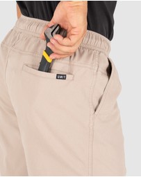 UNIT - UNIT Pivot Mens Elastic Waist Chino Shorts