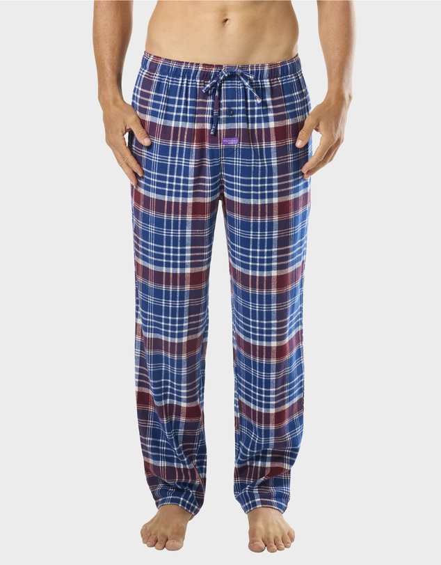 Mitch Dowd - Mens Boston Check Flannel Sleep Pants