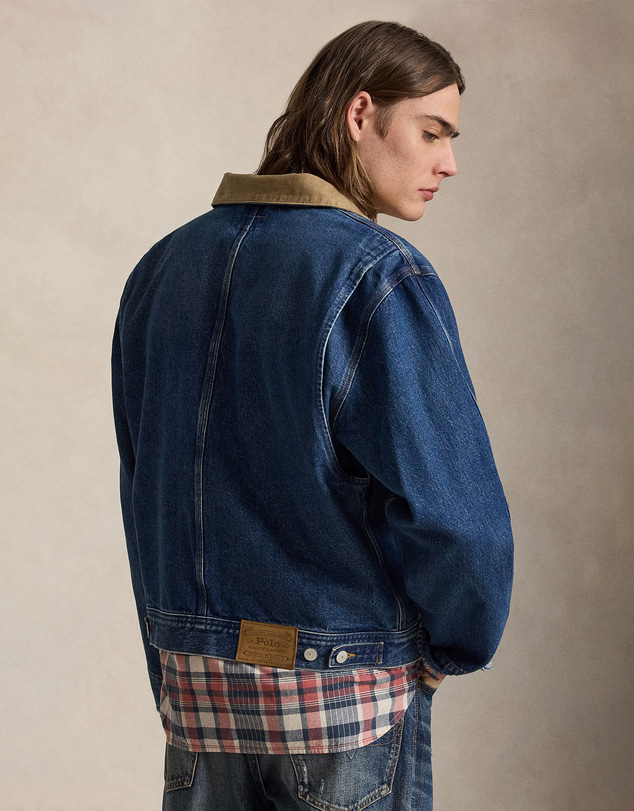 Polo Ralph Lauren - Denim Corduroy-Collar Trucker Jacket