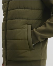 Country Road - Hybrid Funnel Zip Through Jacket