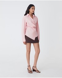 Forcast - Katrina Wrap Shirt