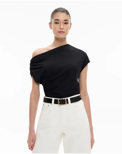 Witchery - Asymmetric Draped T-shirt