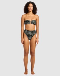 JETS - Mirage High Waist High Leg Bikini Bottom