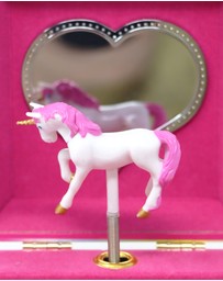 Pink Poppy - Dreamland Unicorn Small Musical Jewellery Box