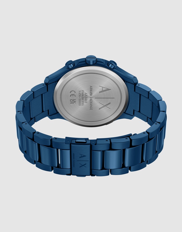 Armani Exchange - Blue Chronograph Watch