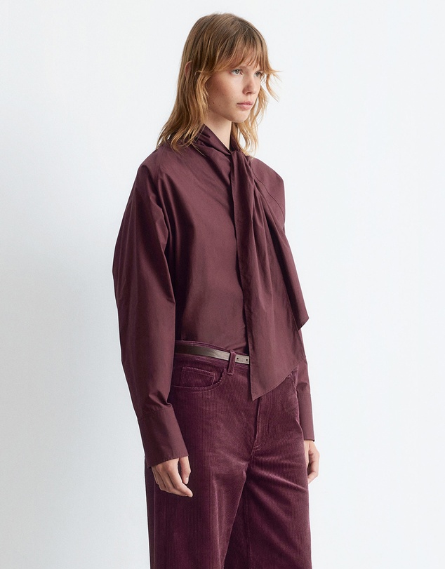 & Other Stories - Scarf-Detail Shirt