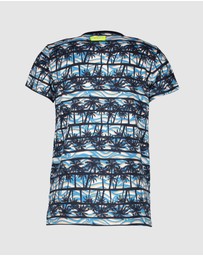B.Nosy - Organic Palm Print T-Shirt - Kids-Teens