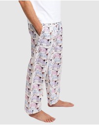 Sant And Abel - Men's Drawbertson Longhorns PJ Pants