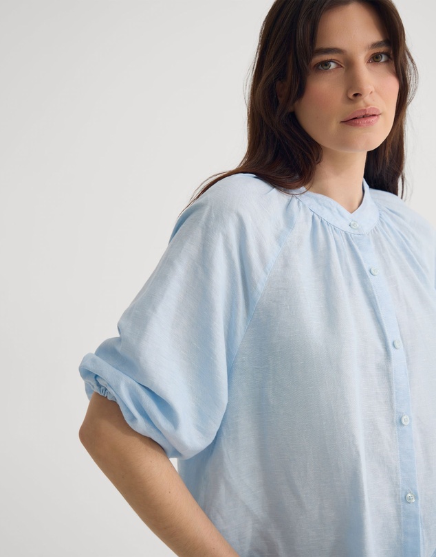 Oxford - Annika Washed Linen Shirt