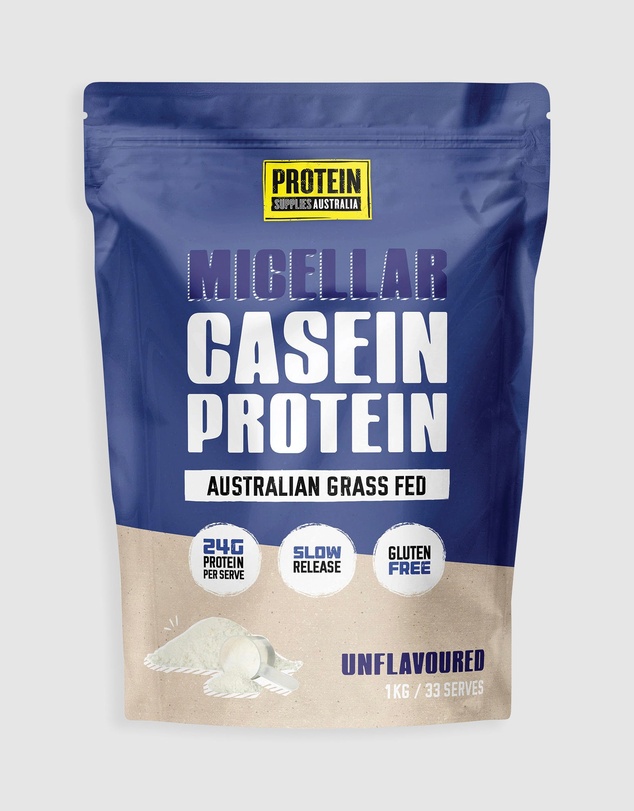 Protein Supplies Australia - Vanilla Micellar Casein Protein - 1kg