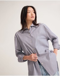Oxford - Hailey Stripe Oversized Shirt