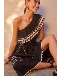 NEXT - One Shoulder Rik Rak Summer Dress