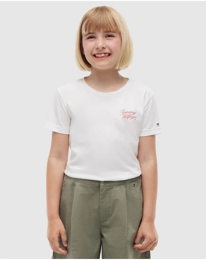 Tommy Hilfiger - Tommy Hilfiger Script Tee SS - Kids