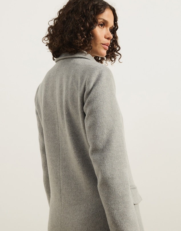 Atmos&Here - Rhiannon Wool Blend Tailored Coat