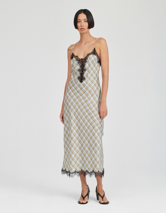 Third Form - Kept Close Bias Slip Dress