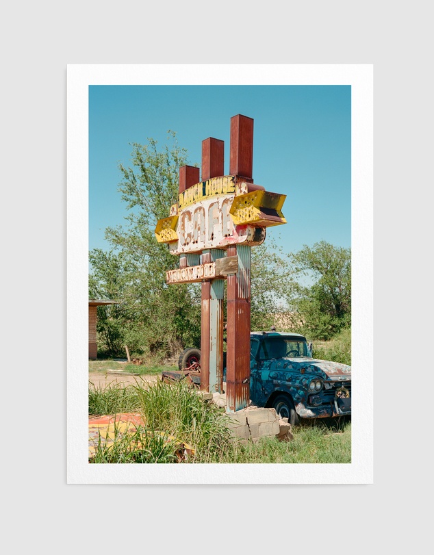 Olive et Oriel - Route 66 III by Bethany Young Art Print