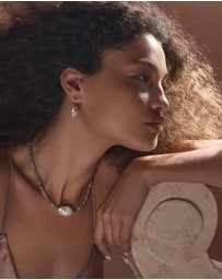 Amber Sceats - Palermo Earrings in Green