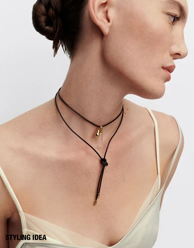 PDPAOLA - Rock Crystal Large Drop Pendant