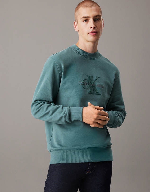 Calvin Klein Jeans - Chenille Monogram Sweatshirt