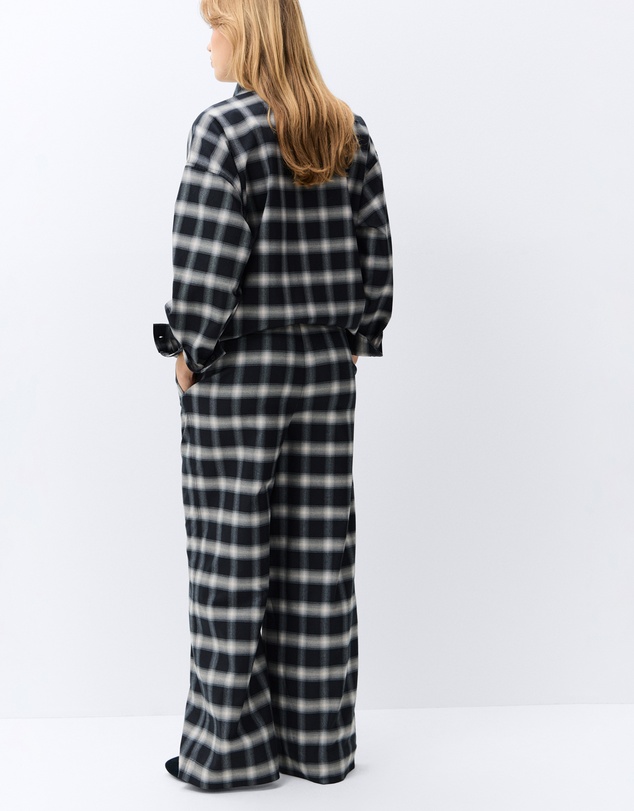 UNISON - Check Pull On Pant