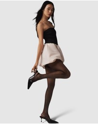 High Heel Jungle - Linear Crystal Tights