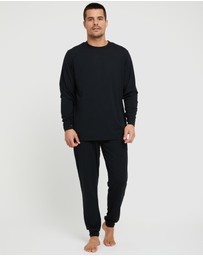 Bamboo Body - Men's Long Sleeve Crew Neck