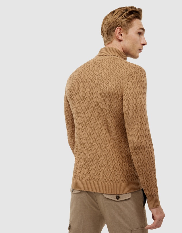 Politix - Textured Roll Neck Knit