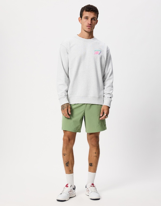 New Balance - Classic Tri-Logo French Terry Crew