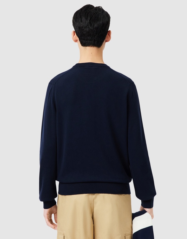 Lacoste - Classic Cotton Crew Neck Knit Jumper