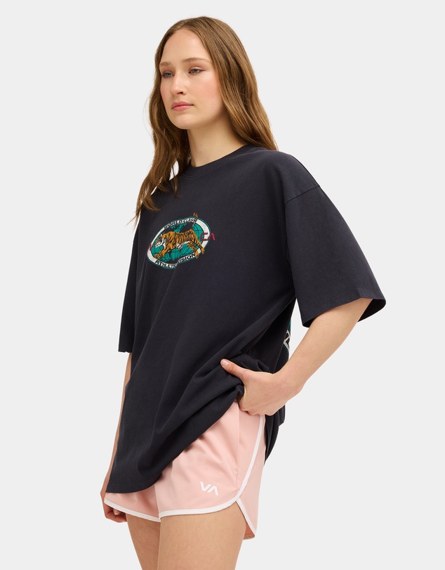 RVCA - Womens Silent Stripes T-Shirt