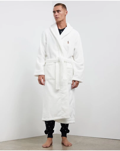 Polo Ralph Lauren - Cotton Terry Robe- ICONIC EXCLUSIVE