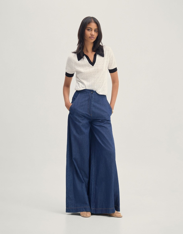Oxford - Aimee Pointelle Polo