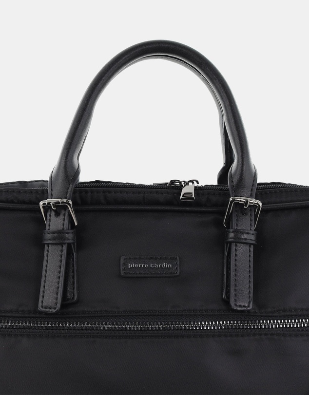 Pierre Cardin - Pierre Cardin Men's Nylon Classic Business Laptop Bag