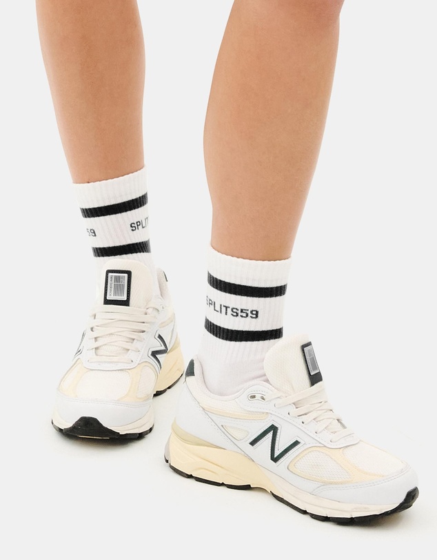 Splits59 - Logo Stripe Quarter Socks